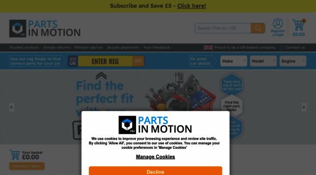 partsinmotion.co.uk