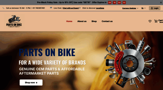 partsonbike.com