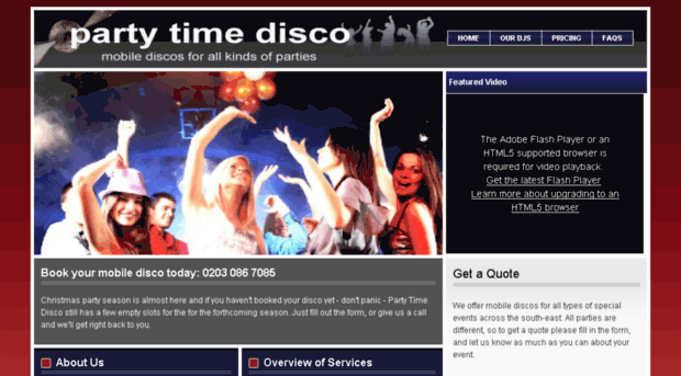 party-time-disco.co.uk