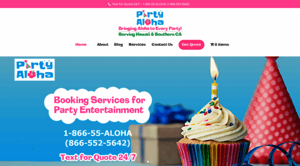 partyaloha.com