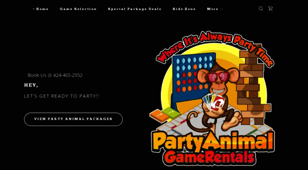 partyanimalgamerentals.com