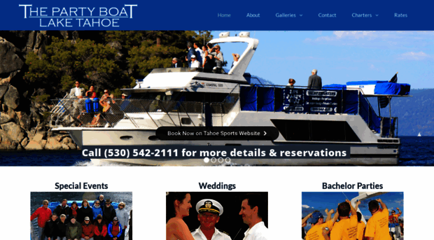 partyboatlaketahoe.com