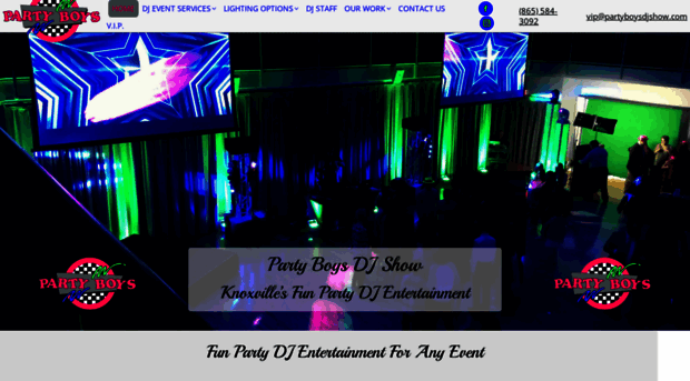 partyboysdjshow.com