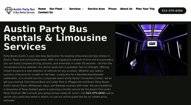 partybusesaustin.com