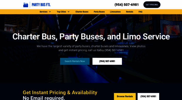 partybusfortlauderdale.net