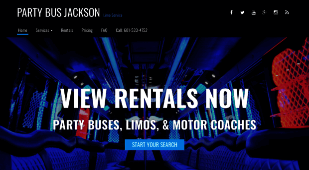 partybusjackson.com