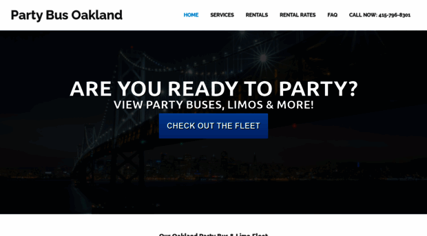 partybusoakland.com