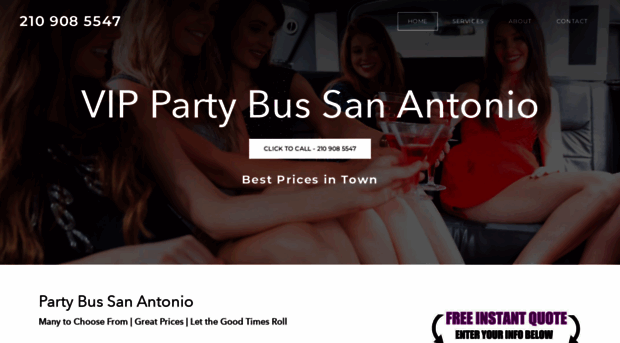 partybussanantonio.net