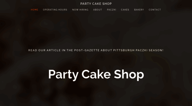 partycakeshop.com