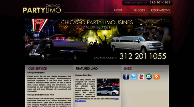 partychicagolimo.com