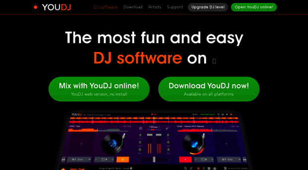 YOUDJ - ONLINE DJ SOFTWARE for free :)