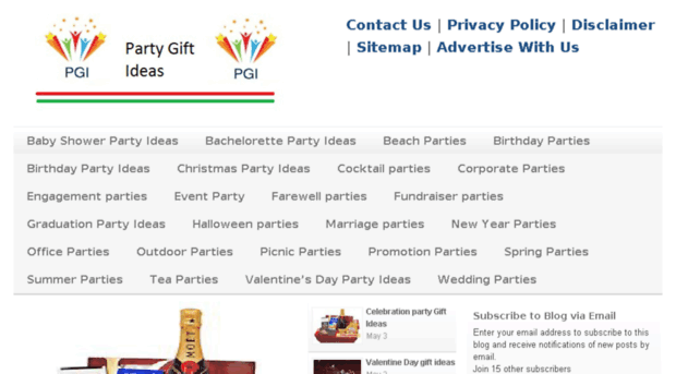 partygiftideas.org