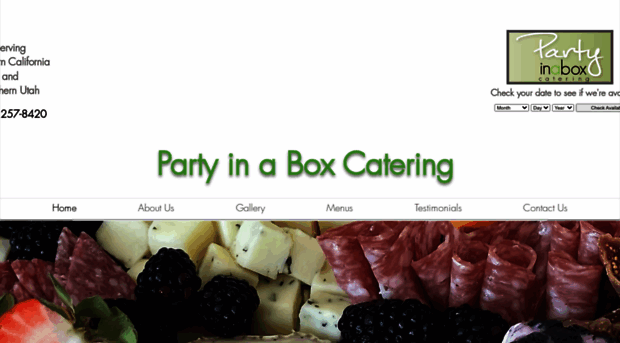 partyinaboxcatering.com