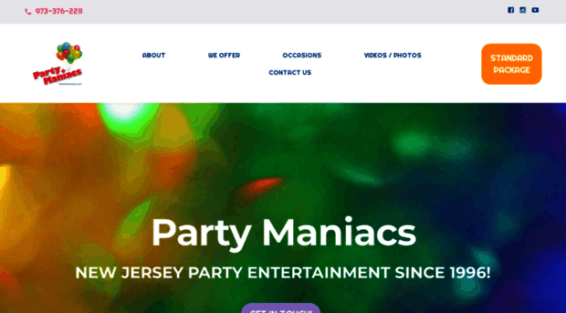 partymaniacsnj.com