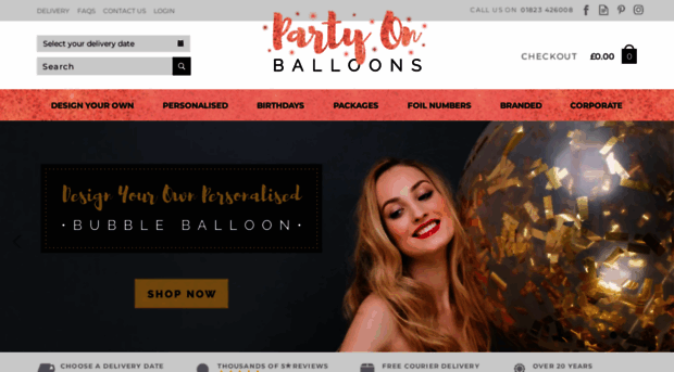 partyonballoons.co.uk