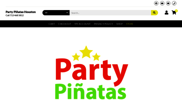 partypinatashouston.com