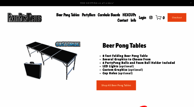 partypongtables.com