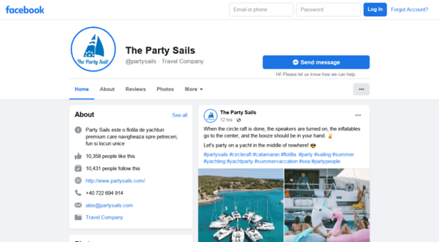 partysails.com