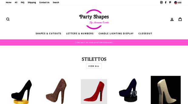 partyshapes.com