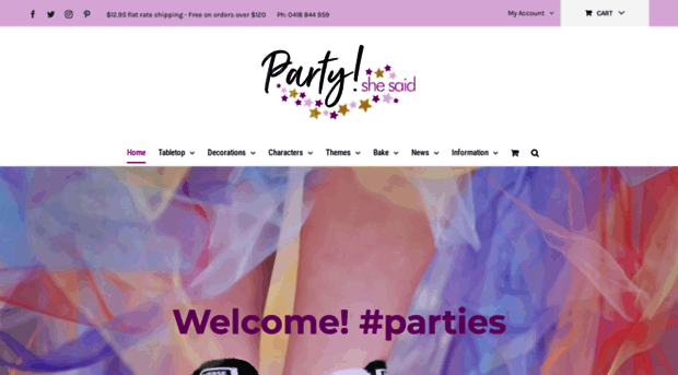 partyshesaid.com.au