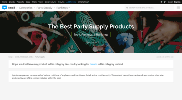 partysupply.knoji.com