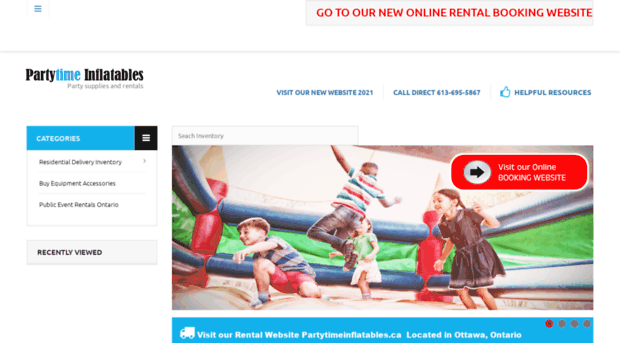 partytime-inflatables.com