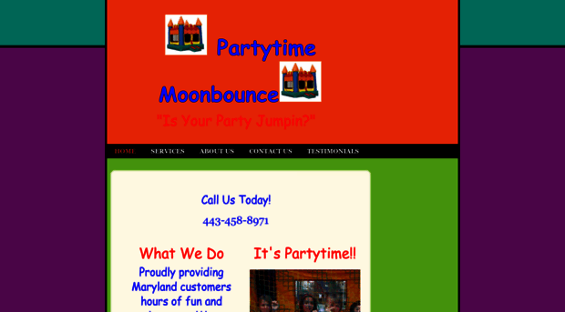 partytimemoonbounce.com