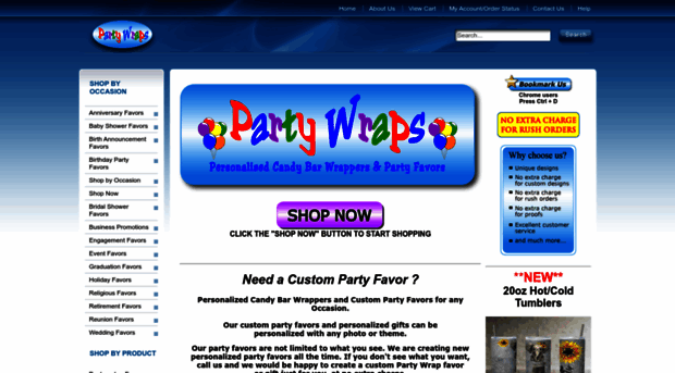 partywraps.com