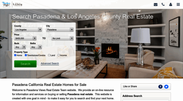 pasadenacarealestatehomes.com