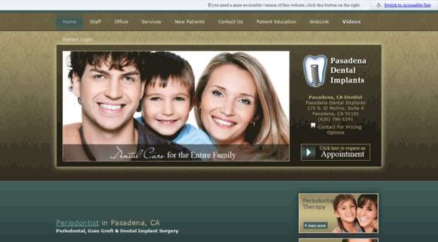 pasadenadentalimplants.com