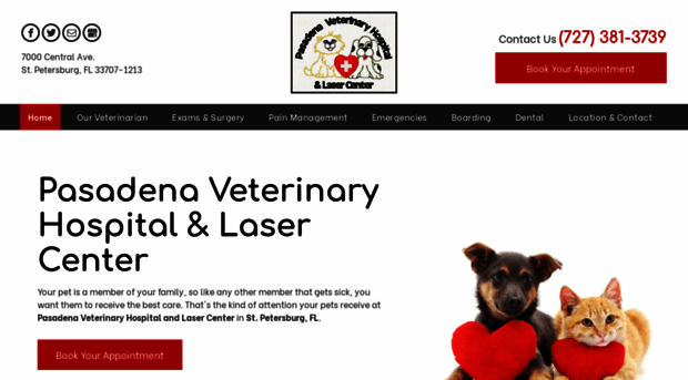 pasadenaveterinaryhospital.com