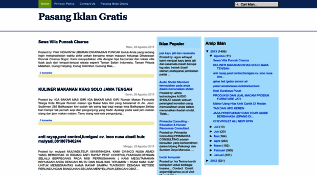 pasanglahiklangratis.blogspot.com