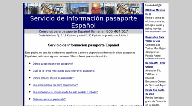 pasaporte-espanol.es