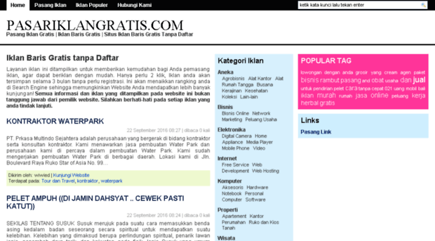 pasariklangratis.com