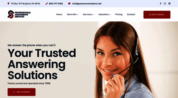pascommunications.net