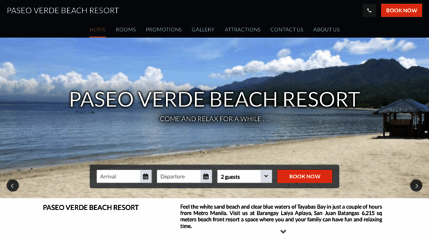 paseoverdebeachresort.com