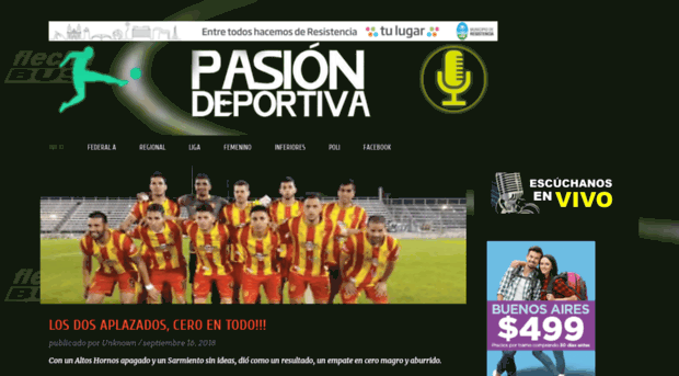 pasiondeportivachaco.com