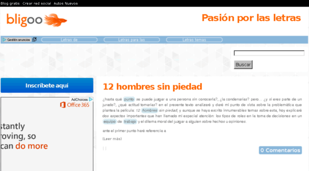 pasionporlasletras.bligoo.com.pe