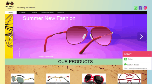 pasitoeyewear.com