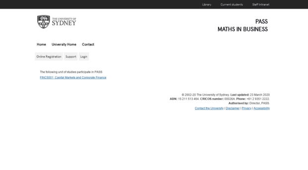 pass.sydney.edu.au