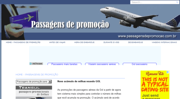 passagensdepromocao.com.br