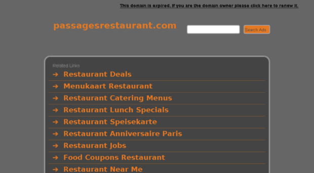 passagesrestaurant.com