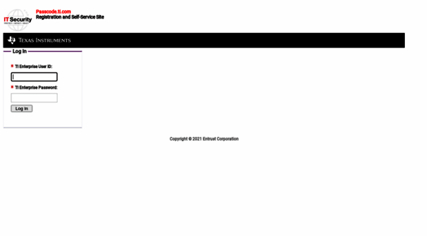 passcode.ti.com
