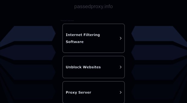 passedproxy.info