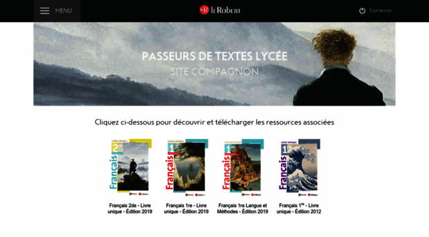 passeurs-de-textes-lycee.lerobert.com