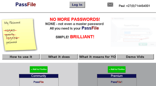 passfilesafe.com