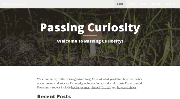 passingcuriosity.com