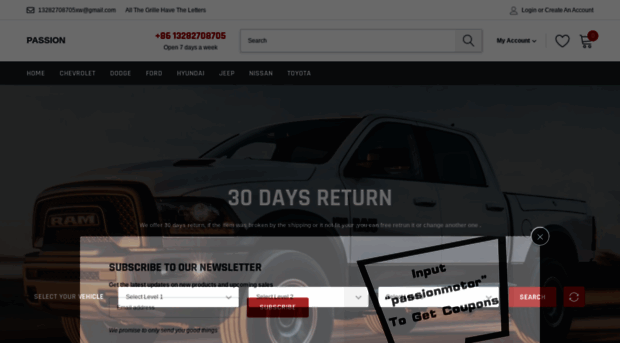passionmotorstore.com