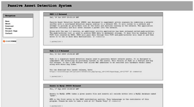 passive.sourceforge.net