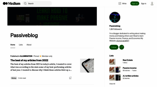 passiveblogs.medium.com